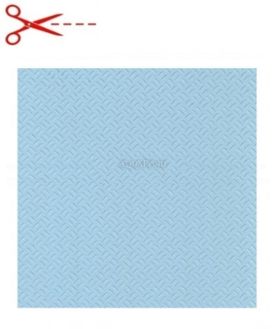 Folie pentru piscină ELBE STG antiderapantă Light Blue, lățime 1,65 m, lungime 1 m, grosime 2 mm - (albastru deschis - 687) la metru liniar - prețul este pe m²