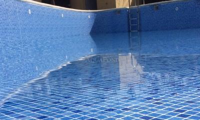 Folie pentru piscină ELBE SBG Supra Mosaic Blue, lățime 1,65 m, lungime 1 m, grosime 1,6 mm - (mozaic albastru - 1123/01) la metru - prețul este pe m²