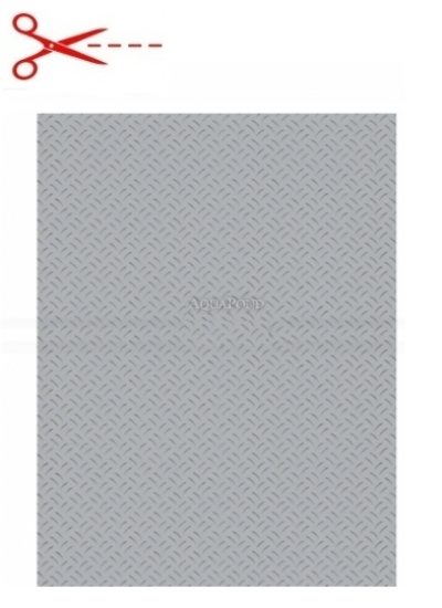 Folie pentru piscină ELBE Elite antiderapantă Grey Rock, lățime 1,65 m, lungime 1 m, grosime 1,5 mm - (gri-798) la metru - prețul este pe m²