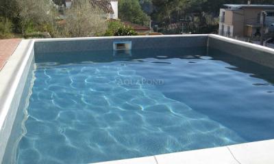 Folie pentru piscină ELBE SBG Pearl - Black Pearl, lățime 1,65 m, lungime 1 m, grosime 1,6 mm - (perlă neagră - 920/21) la metru - prețul este pe m²