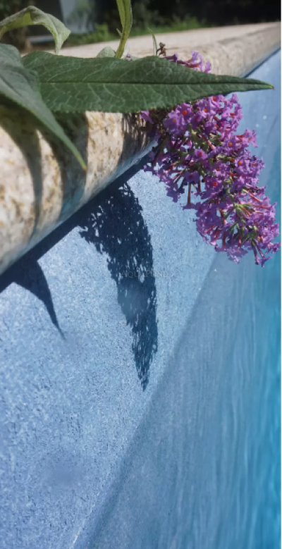 Folie pentru piscină ELBE SBG Pure - Mountain Blue, lățime 1,65 m, lungime 1 m, grosime 1,5 mm, la metru - prețul este pe m²