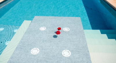 Folie pentru piscină ELBE SBG Pure - Urban Grey, lățime 1,65 m, lungime 1 m, grosime 1,5 mm, la metru - prețul este pe m²