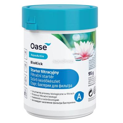 Oase AquaActiv BioKick 100 ml - bacterii de pornire pentru filtru, reactivează biologia de filtrare