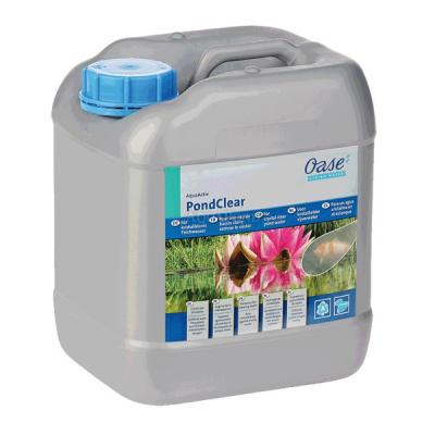 Oase AquaActiv PondClear 5 l, leagă algele plutitoare (apa verde) și nămolurile sub formă de particule de argilă, pământ de la plante sau alte substanțe organice plutitoare