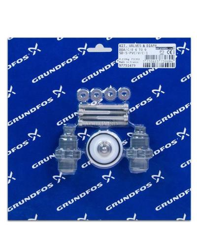 Aseko Set de înlocuire pentru pompă cu membrană 230 V 30 l/h Grundfos