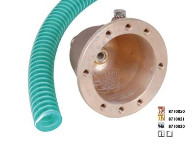 Hugo Lahme vas de montaj pentru întrerupătoare pneumatice și piezo, bronz, rezistent la apa de mare, pentru piscine cu liner și ceramice