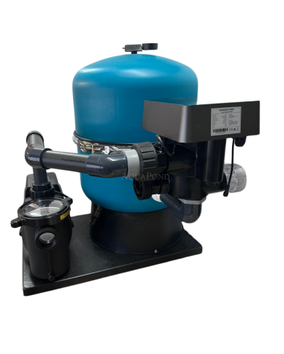Echipament de filtrare - Martinic QS 500, pe palet cu pompă Mr.Pump DE 18, 18 m3/h, cu vană cu șase căi Mr.Wash