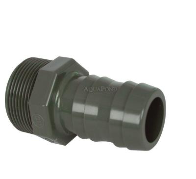 PVC fiting - racord furtun 40 x 1 1/4“, d=40 mm x 1 1/4“, filet exterior