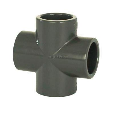 Fiting PVC - cruce 40 mm, DN=40 mm, d=52 mm, lipire / lipire