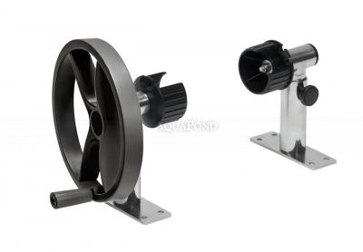 Nerez stojany navíjacieho zariadenia - nastaviteľné (pár)