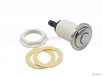 Pneumatické tlačidlo nerez v priechode stenou ABS