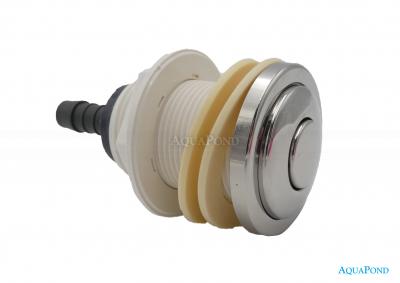 Pneumatické tlačidlo nerez v priechode stenou ABS