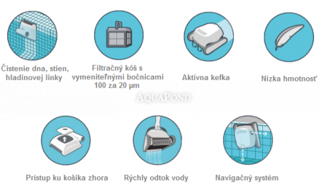 Dolphin S200 automatický bazénový vysávač