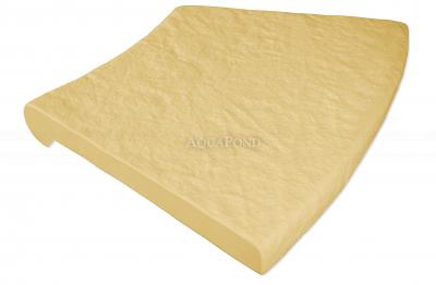 Bazénový lem s nosom Rádius R150 cm vnútorný, betón Exclusive