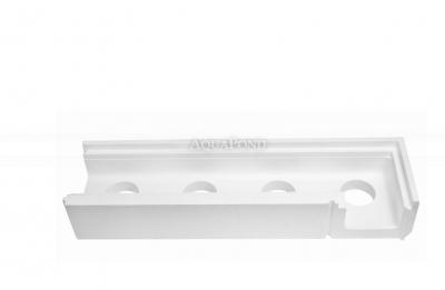 Tvárnica polystyrénová – žľabová, rohová; 1 029,5 x 279,5 x 170