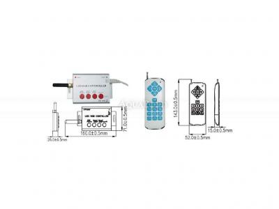 RGB ovládač G3.1 - synchronizácia RGB svetiel G3.1