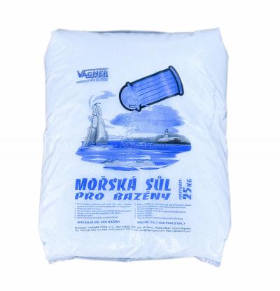 VÁGNER POOL bazénová soľ MOŘSKÁ 25 kg