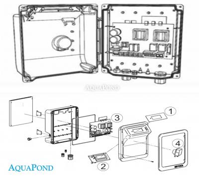 Náhradné diely pre VA SALT SMART C15 - do 50 m3 + pH sonda