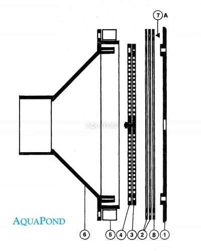  Náhradné diely pre sanie Cofies - 40 m3/h, s prírubou pre fóliu