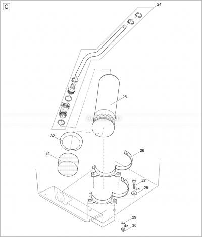 Oase ProfiClear Premium DF-L pump-fed OC
