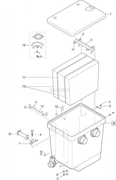 Oase ProfiClear Premium Discharge Module L