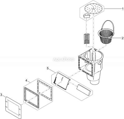 Oase ProfiSkim Wall 100