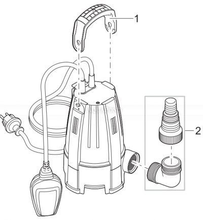Pontec PondoDrain Mud 8000