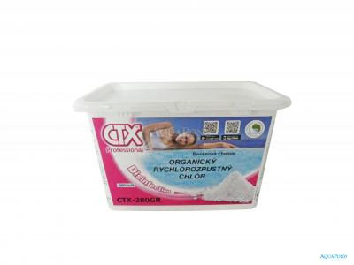 Rýchlorozpustný organický chlorový granulát CTX-200/GR 1kg