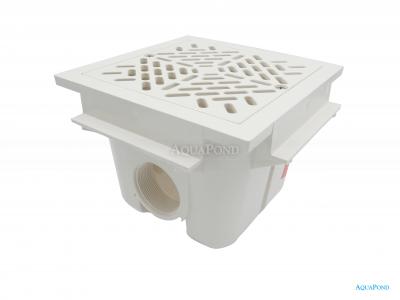 Astralpool štvorcový výpust s mriežkou z ABS plastu