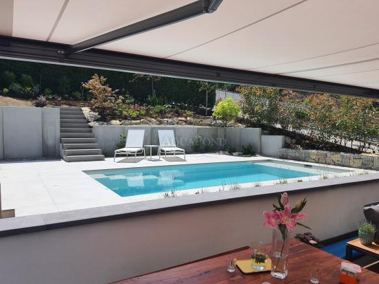 Bazén Compasspools Classic 62, realizácia Aquapond