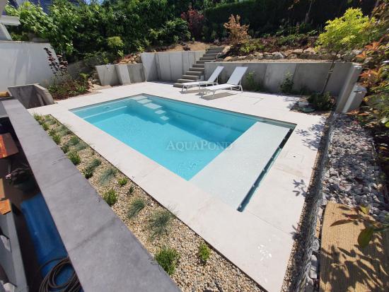 Bazén Compasspools Classic 62, realizácia Aquapond