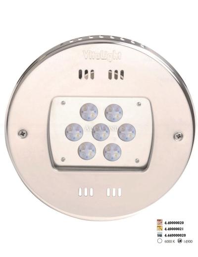  LED Svetlo Hugo Lahme - Denná biela 6000 K; 24 V; 28 LED, Ø 270 mm, červený bronz