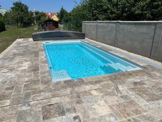 Bazén Compasspools Fun 80, realizácia Aquapond