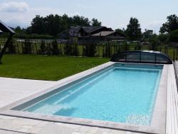 Bazén Compass Pools  XL-TRAINER 72FB - 7,2 m, rovné dno - keramický bazén