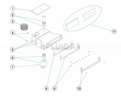 Astralpool Skimmer Slim High Leve