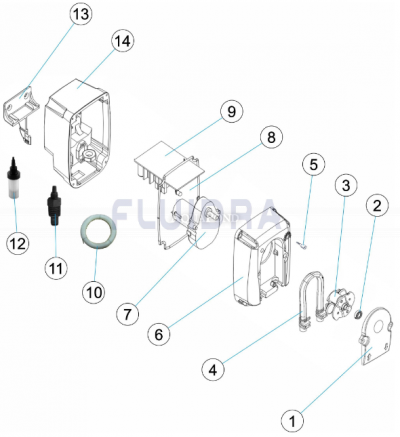 Astralpool peristaltické dávkovacie čerpadlo 4 l / h