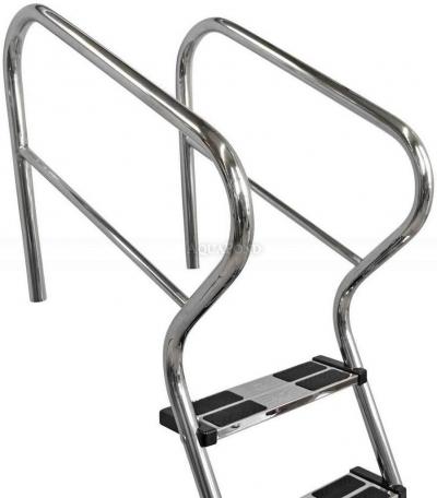 Bazénový rebrík 4 stupňový s úrovňou zabezpečenia