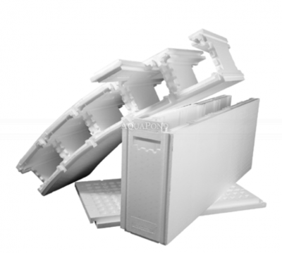 Polystyrénová tvárnica Porocell BigBlock oblúkový prvok EPS30 R = 1,75 m