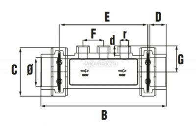 Držiak sond transparentný D 063
