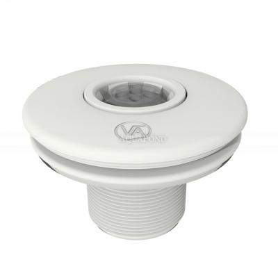 Tryskový set VA, s mosadznými zástrekmi, pre fóliové bazény, pripojenie lepením 50 mm, biela ABS