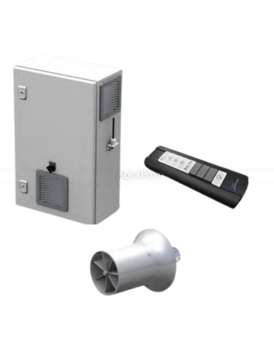 BINDER HydroStar BGA 160 Single - obsah balenia: turbína, ovládacia skrinka, diaľkové ovládanie IP675R