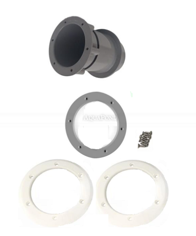 Piezo kryt okrúhly - vhodné pre fóliu, GFK, PP, V4A