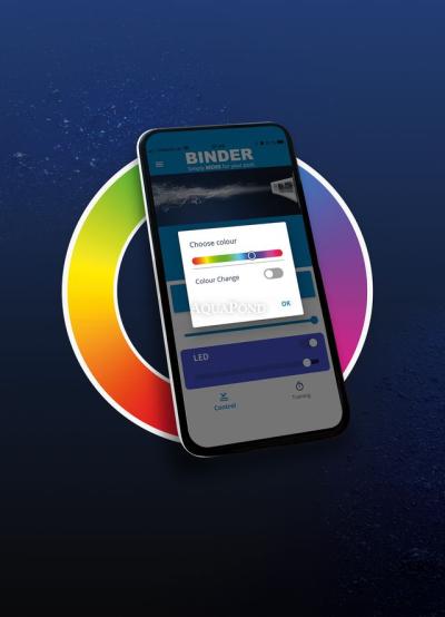 BINDER HydroStar BGA 215 Single, Plus-System s aplikáciou - obsah balenia: turbína, ovládacia skrinka, diaľkové ovládanie IP67