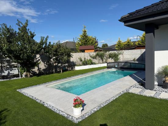 Bazén Compasspools Classic 73, realizácia Aquapond