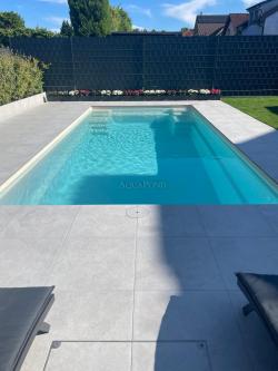 Bazén Compasspools Fun 74, realizácia Aquapond