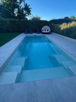 Bazén Compasspools Fun 74, realizácia Aquapond