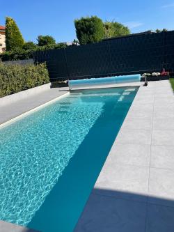 Bazén Compasspools Fun 74, realizácia Aquapond