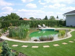 Záhradné jazierka, bazény