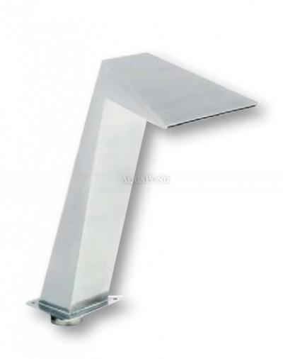 Kubista 370 mm, nerez, pripojenie 75 mm, povrch matný