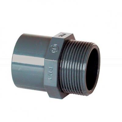 PVC tvarovka - Prechodka 75--63 x 1 1/2“ ext.